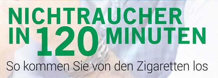 Nichtraucher werden - Nichtraucher in 120 min